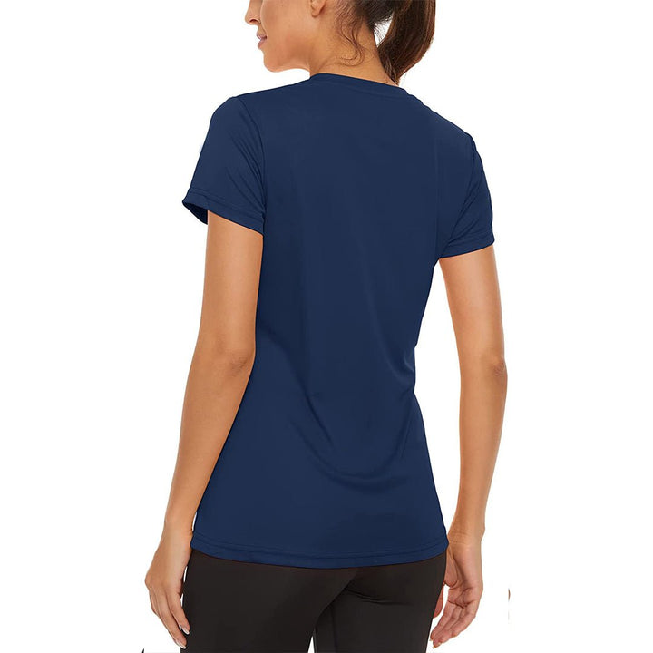 Women's Sun Protection Quick Dry Outdoor Yoga Running T-shirts - Women's Shirts