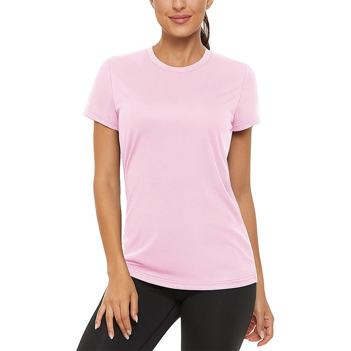 Women's Sun Protection Quick Dry Outdoor Yoga Running T-shirts - Women's Shirts