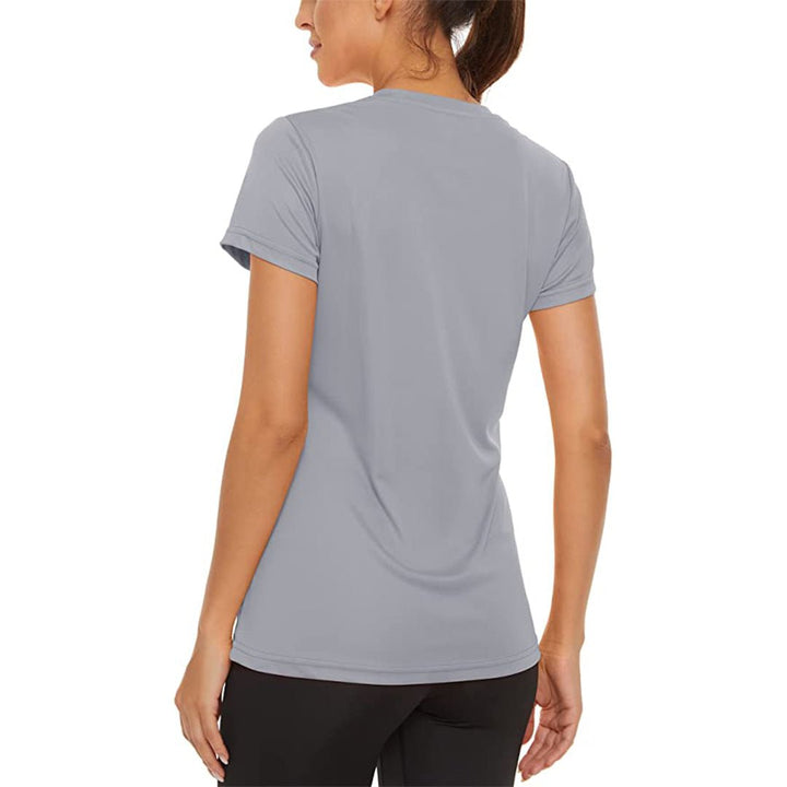 Women's Sun Protection Quick Dry Outdoor Yoga Running T-shirts - Women's Shirts