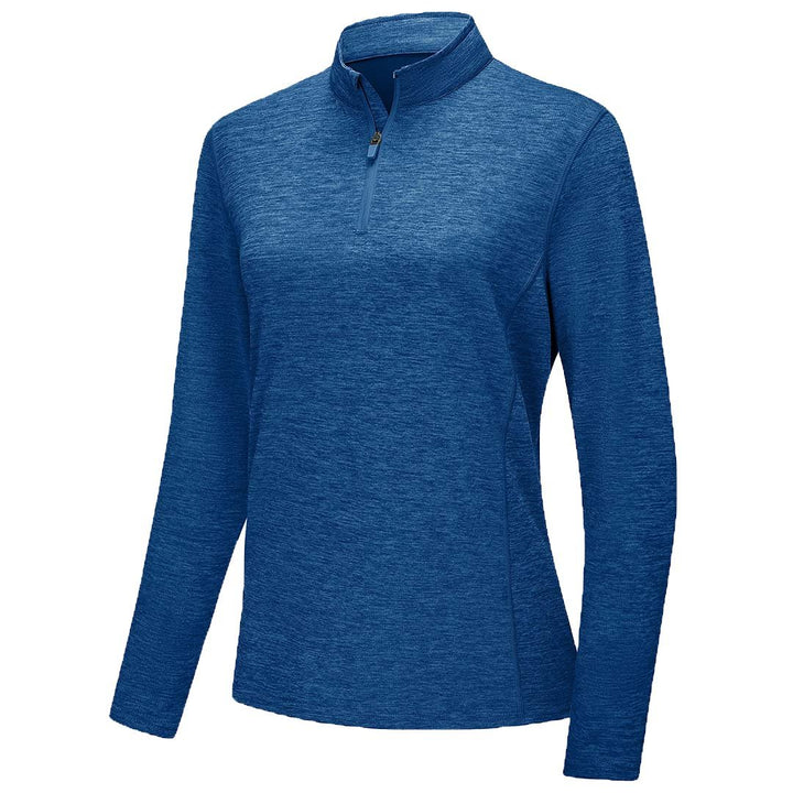 Women's UPF 50+ 1/4 Zip Quick Dry Hiking Shirts - C22W614