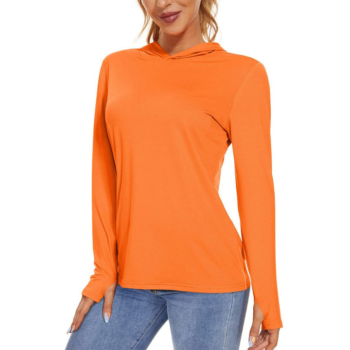 Women's UPF 50+ Sun Protection Long Sleeve Hoodies Shirts - Women's Shirts