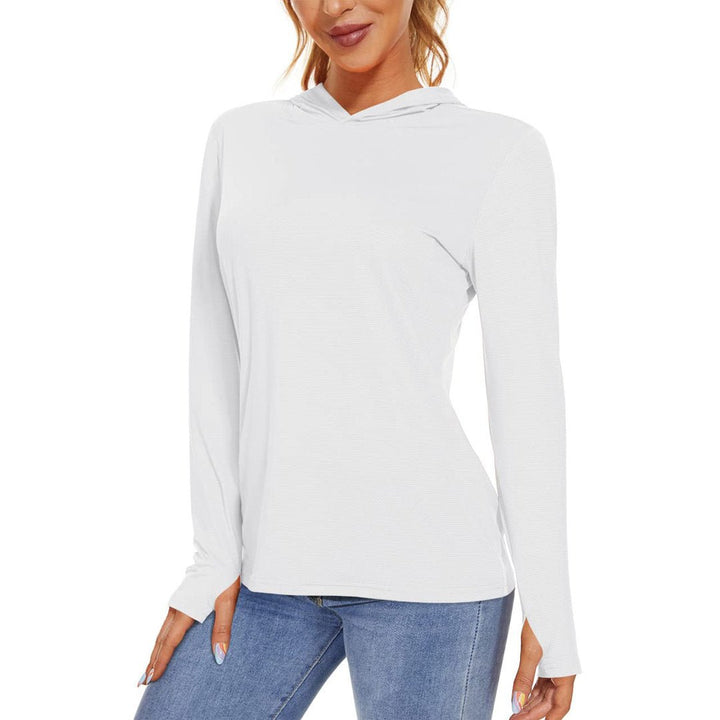 Women's UPF 50+ Sun Protection Long Sleeve Hoodies Shirts - Women's Shirts