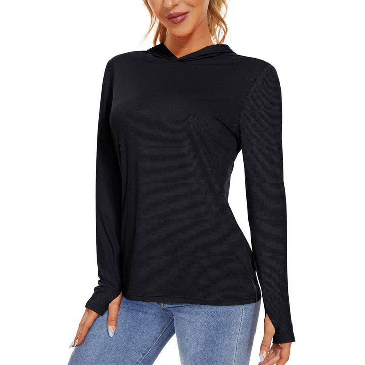 Women's UPF 50+ Sun Protection Long Sleeve Hoodies Shirts - Women's Shirts