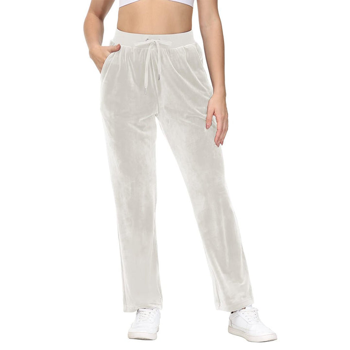 Women's Velvet Casual Jogger Sweatpants - Women's Pants