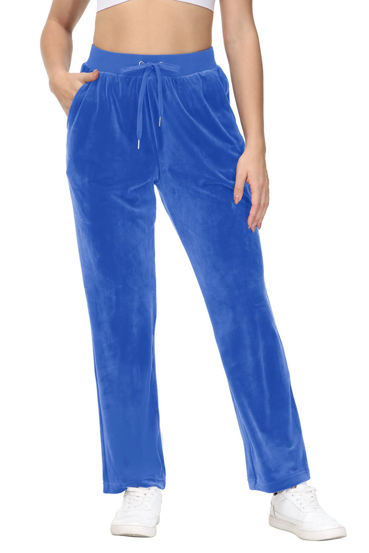 Women's Velvet Casual Jogger Sweatpants - Women's Pants