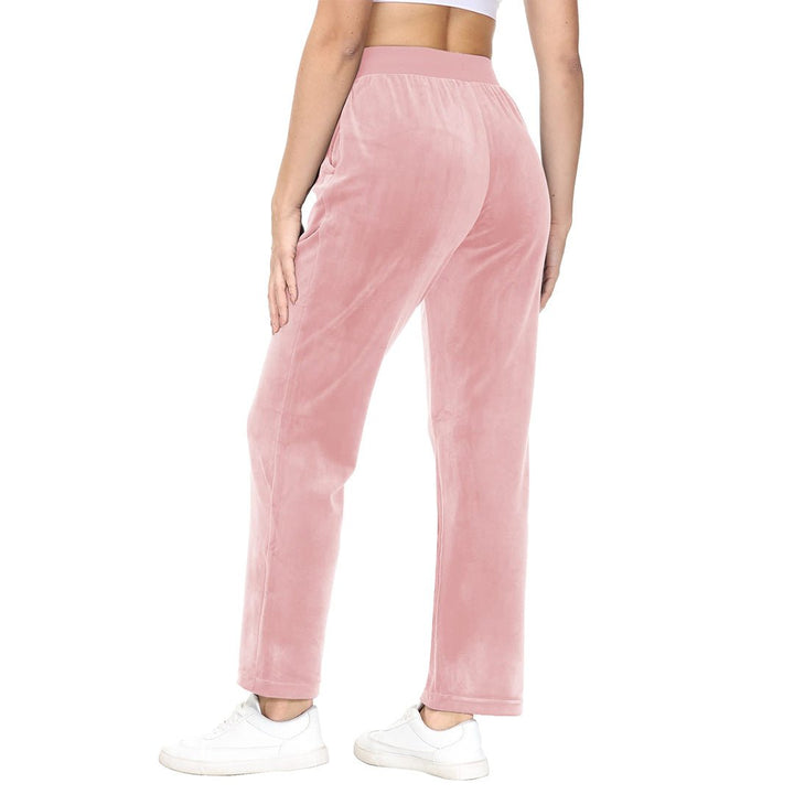 Women's Velvet Casual Jogger Sweatpants - Women's Pants