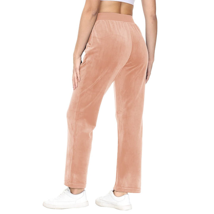 Women's Velvet Casual Jogger Sweatpants - Women's Pants