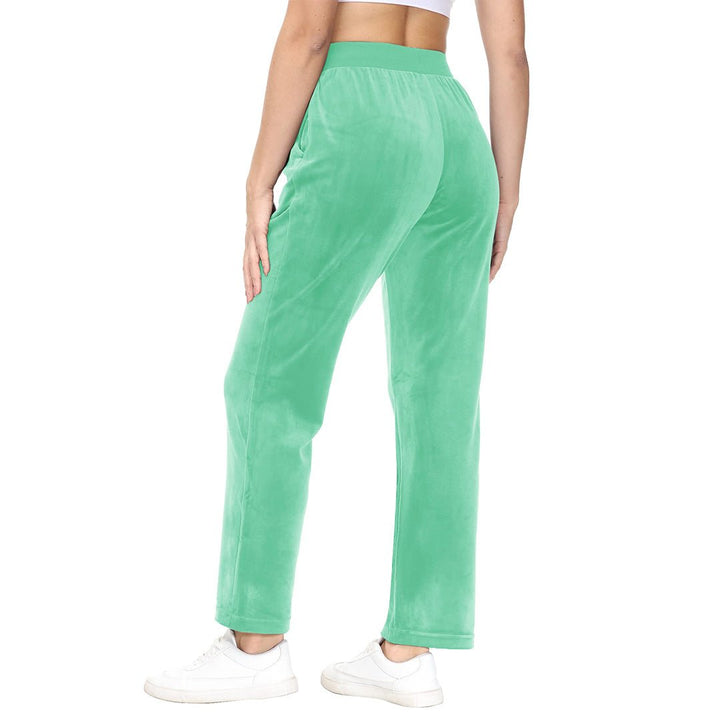 Women's Velvet Casual Jogger Sweatpants - Women's Pants