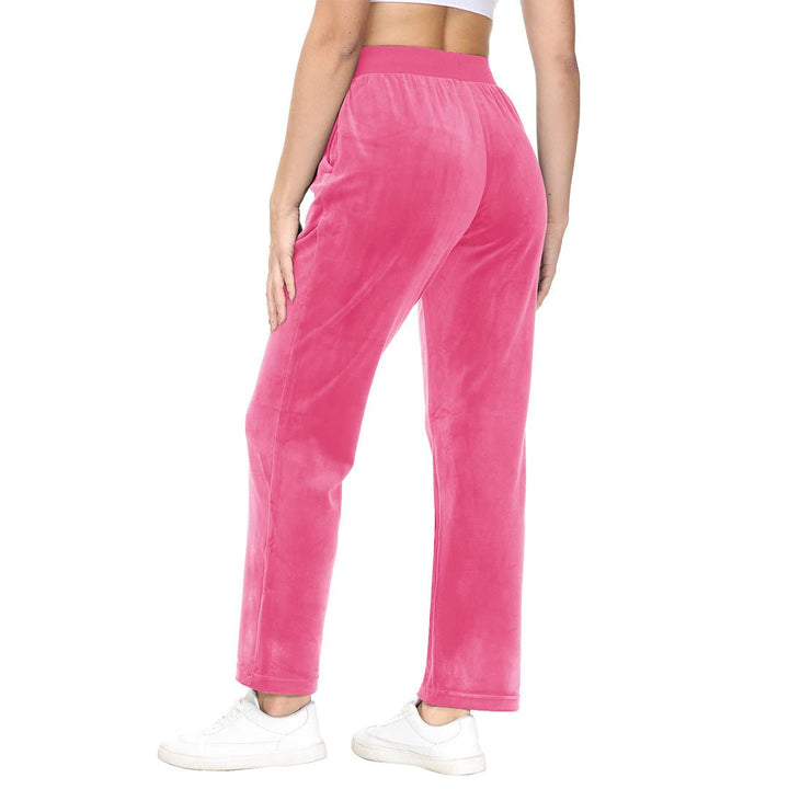 Women's Velvet Casual Jogger Sweatpants - Women's Pants