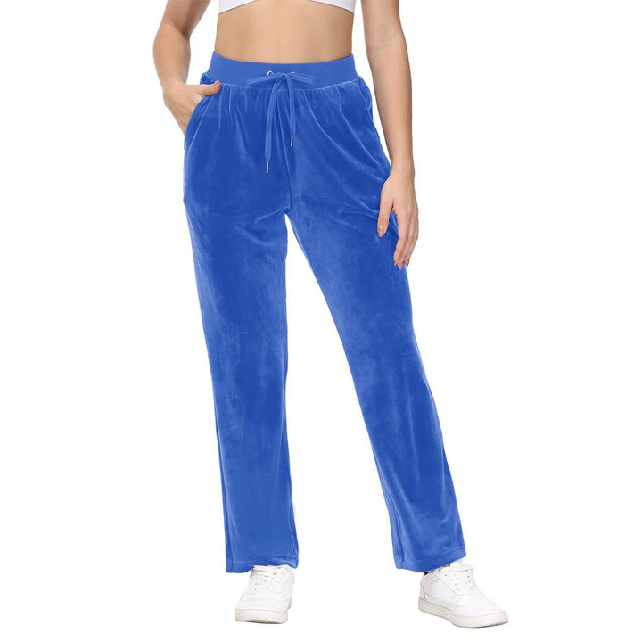 Women's Velvet Casual Jogger Sweatpants - Women's Pants