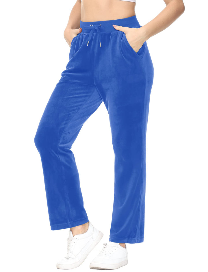 Women's Velvet Casual Jogger Sweatpants - Women's Pants