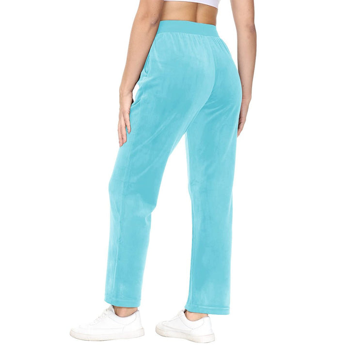 Women's Velvet Casual Jogger Sweatpants - Women's Pants