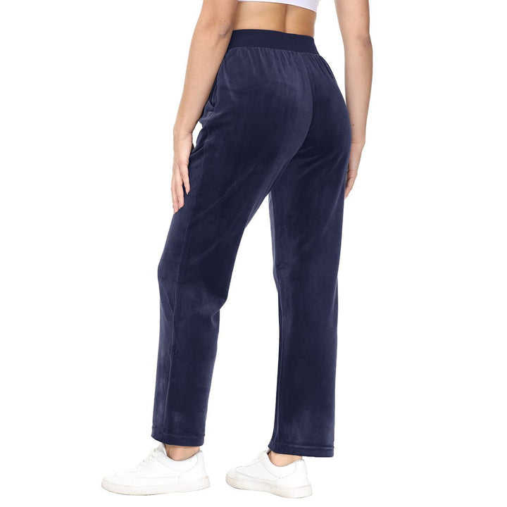 Women's Velvet Casual Jogger Sweatpants - Women's Pants